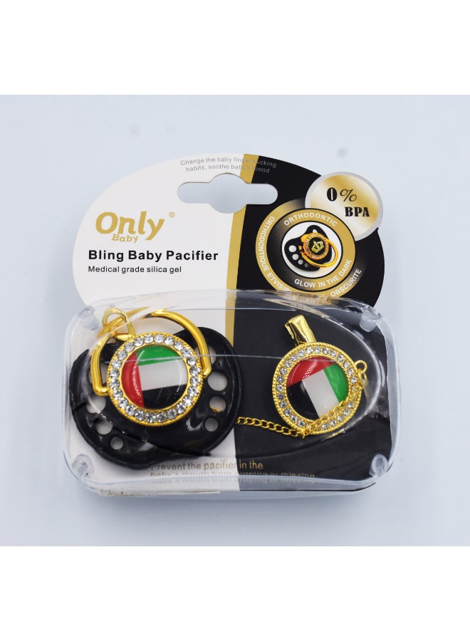 UAE Flag Bling Baby Pacifier - v1590658946/N38354375A_3