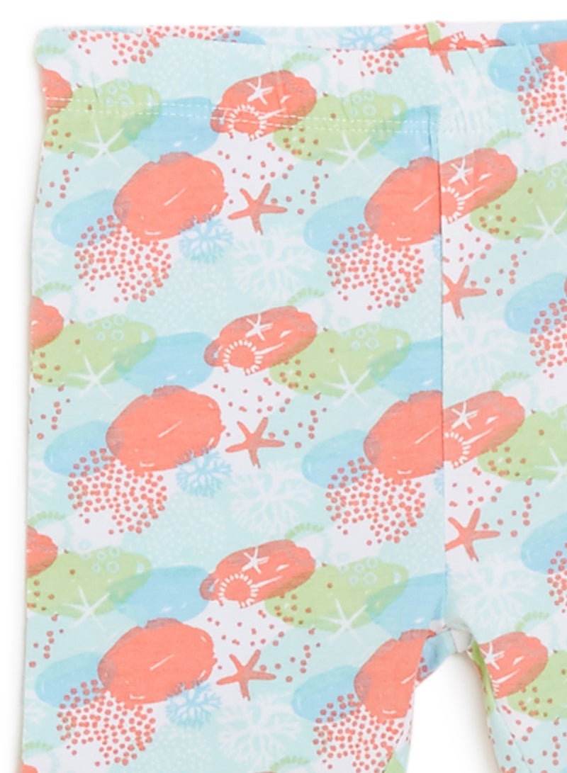 MINIKLUB - Jellyfish Top and Leggings Set Grey - Image 1