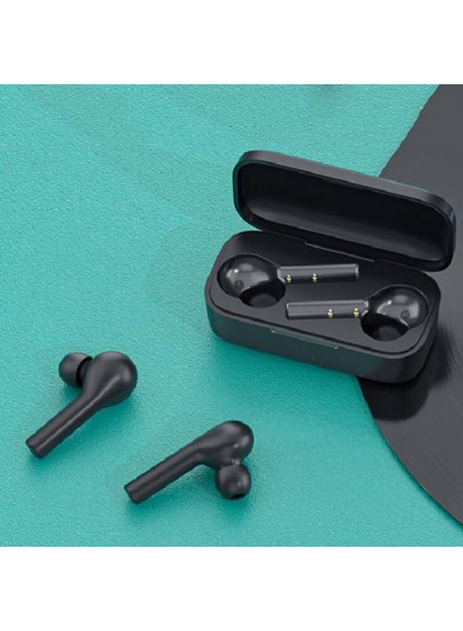 RENON Bluetooth Wireless In-Ear Earbuds With Charging Case Black - Image 3
