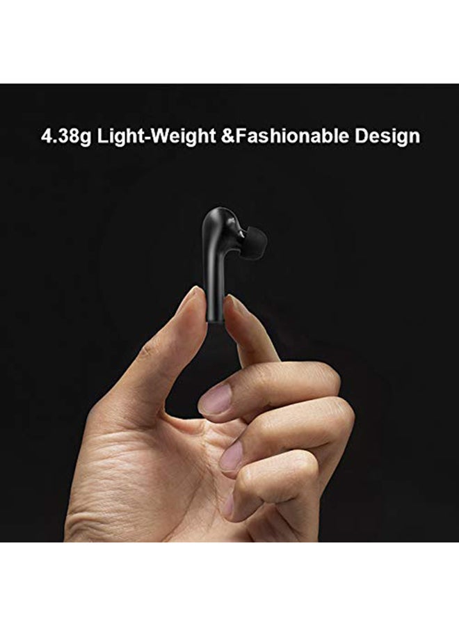 RENON Bluetooth Wireless In-Ear Earbuds With Charging Case Black - Image 4