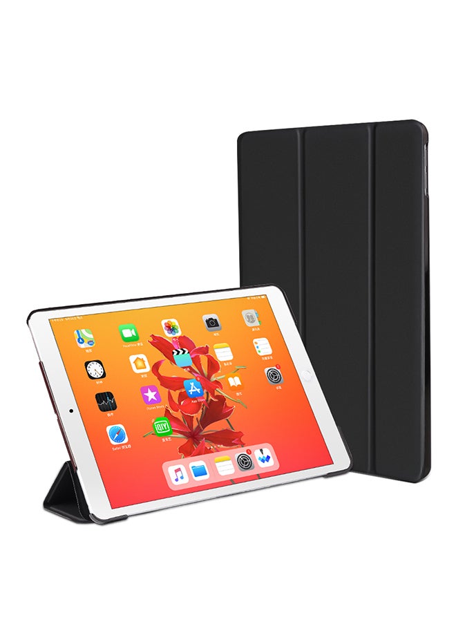Motim Protective Flip Cover For Apple iPad (2019) 10.2-Inch Black