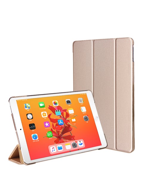Protective Flip Cover For Apple iPad (2019) 10.2-Inch Rose Gold