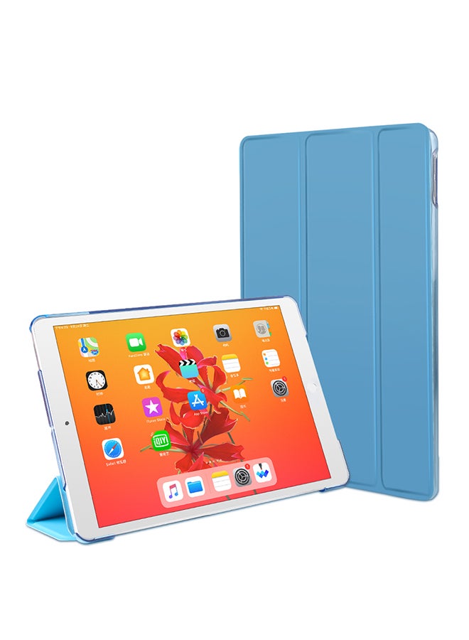 Motim Protective Flip Cover For Apple iPad (2019) 10.2-Inch Blue