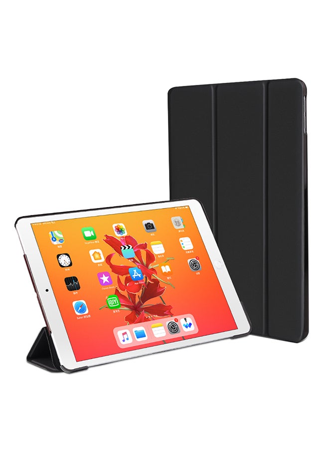 Motim Protective Flip Cover For Apple iPad (2019) 10.2-Inch Black