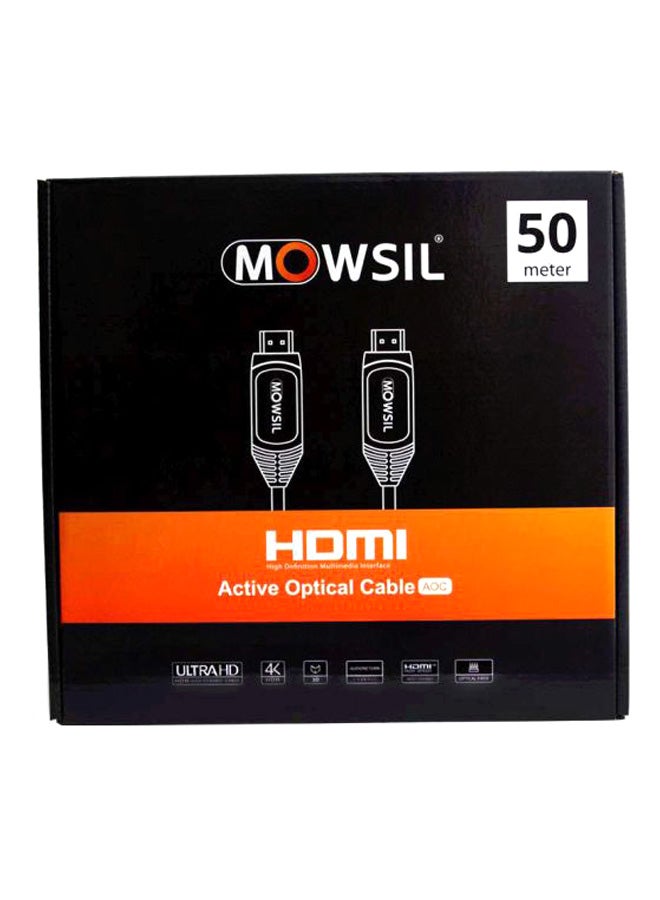 MOWSIL AOC HDMI Cable Black - Image 3