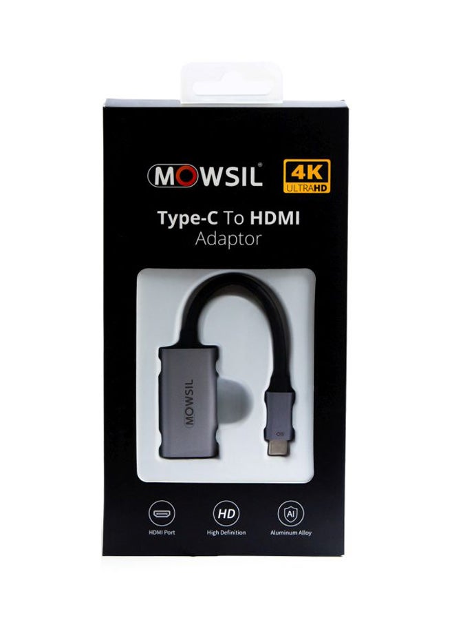 محول من منفذ USB-C إلى منفذ HDMI رمادي/أسود - v1590669333/N37768932A_2