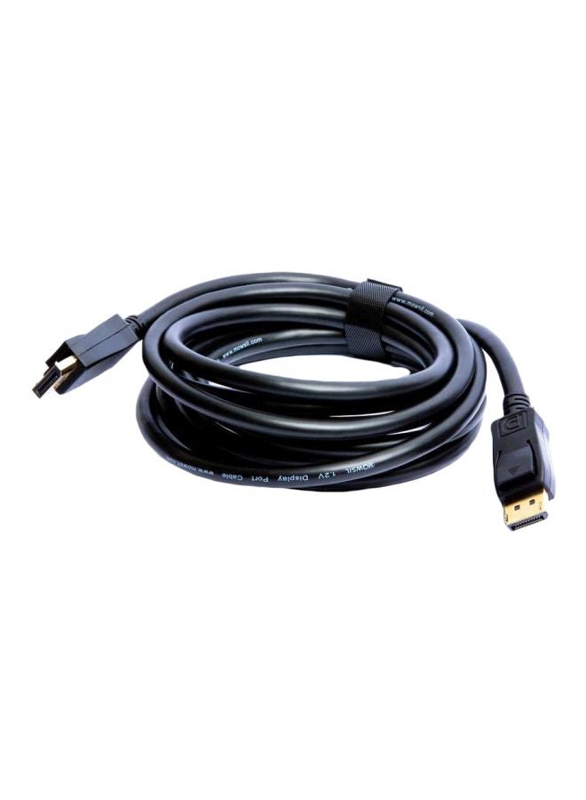 MOWSIL DP To DP Cable Black - Image 1