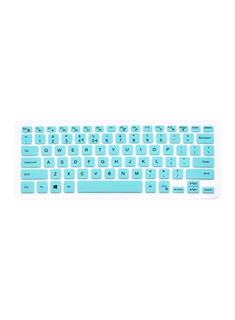 Silicone Keyboard Cover For Dell Inspiron 5000 Series Blue