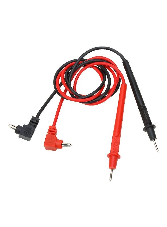 Generic 2-Piece Multimeter Pen For Test Lead Probe Wire Cable Set Black/Red 15.5centimeter  - Image 2