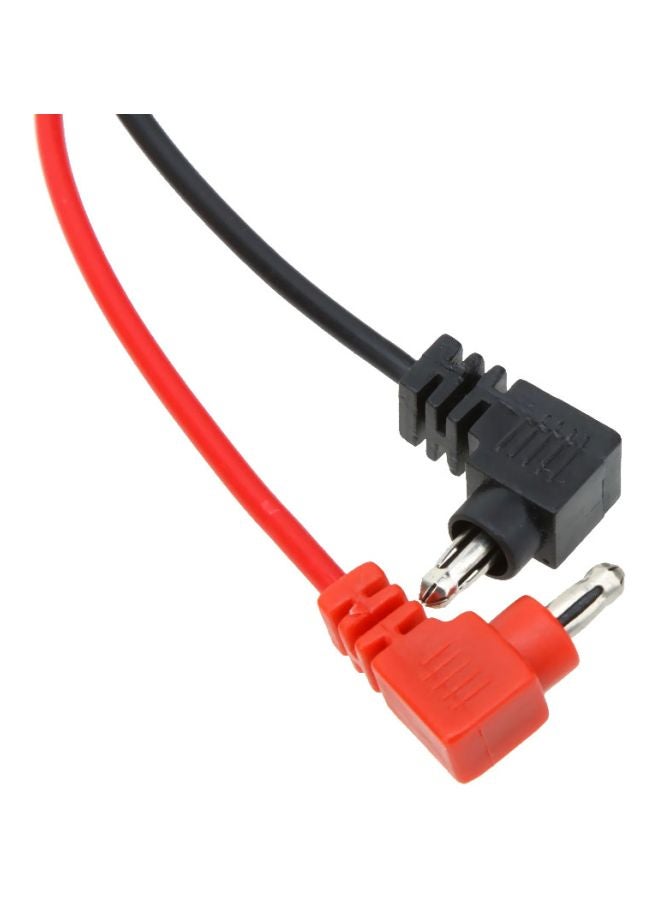 Generic 2-Piece Multimeter Pen For Test Lead Probe Wire Cable Set Black/Red 15.5centimeter  - Image 3