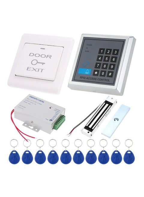 Door Entry Access Control System Kit 12 V White/Grey/Blue