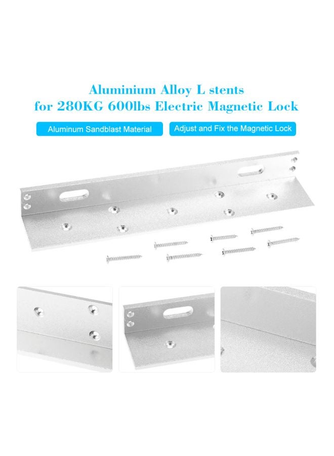 Generic Aluminium Alloy Door Bracket Silver 27cm  - Image 5