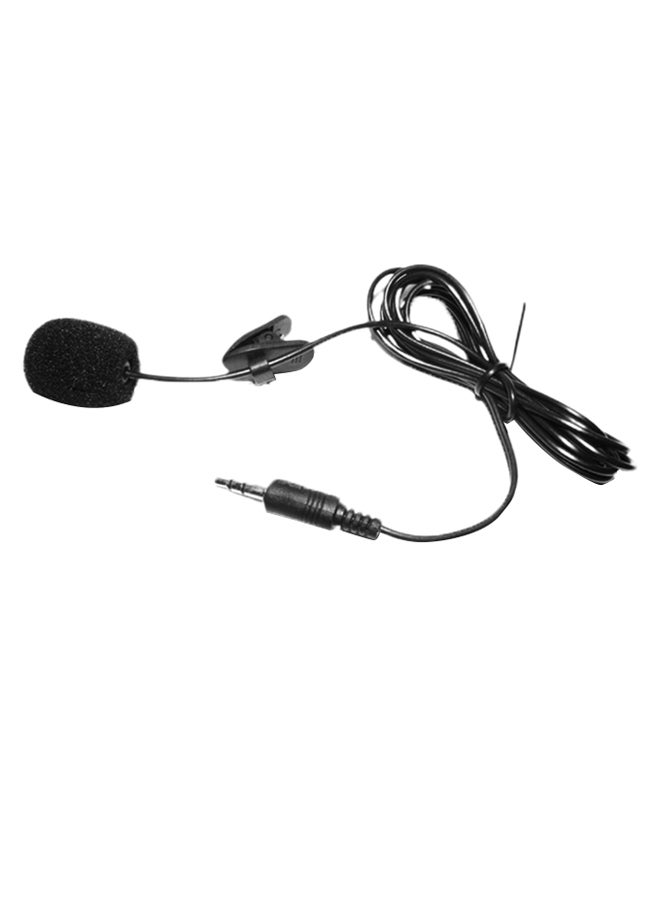External Clip-On Lapel Microphone C9827-1 Black  - Image 1