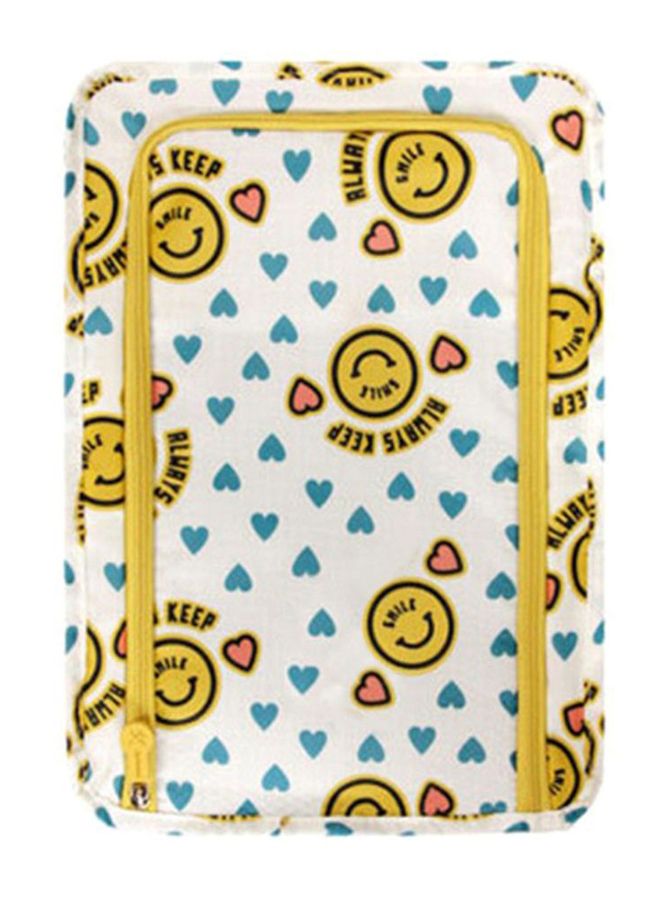 Multi-Functional Waterproof Shoes Organizer Bags White/Blue/Yellow 
