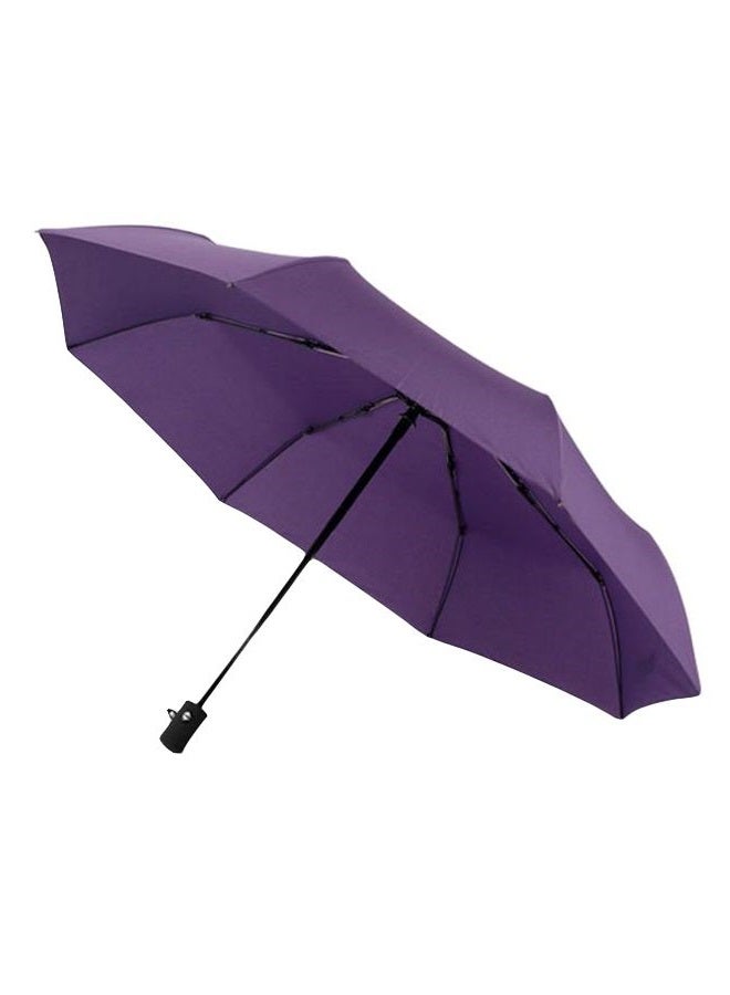 Generic - Automatic Tri-Fold Umbrella Purple - Image 1