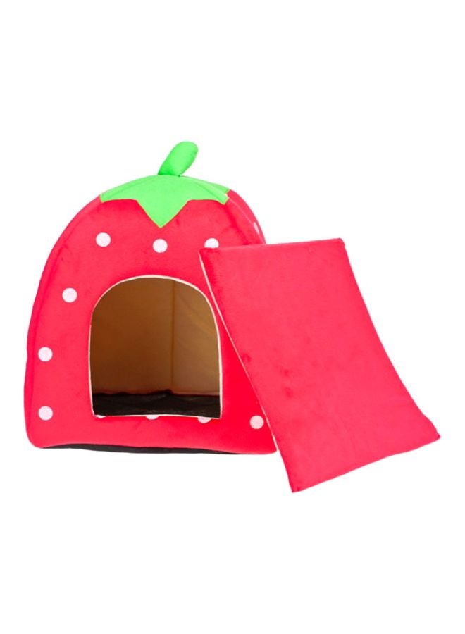 Generic Strawberry Shaped Bed House Red/Green M  - Image 1