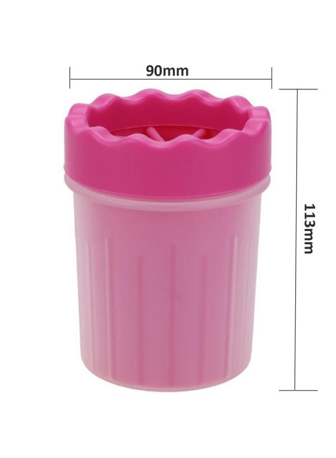 Foot Clean Cup Washing Brush Pink - Image 3