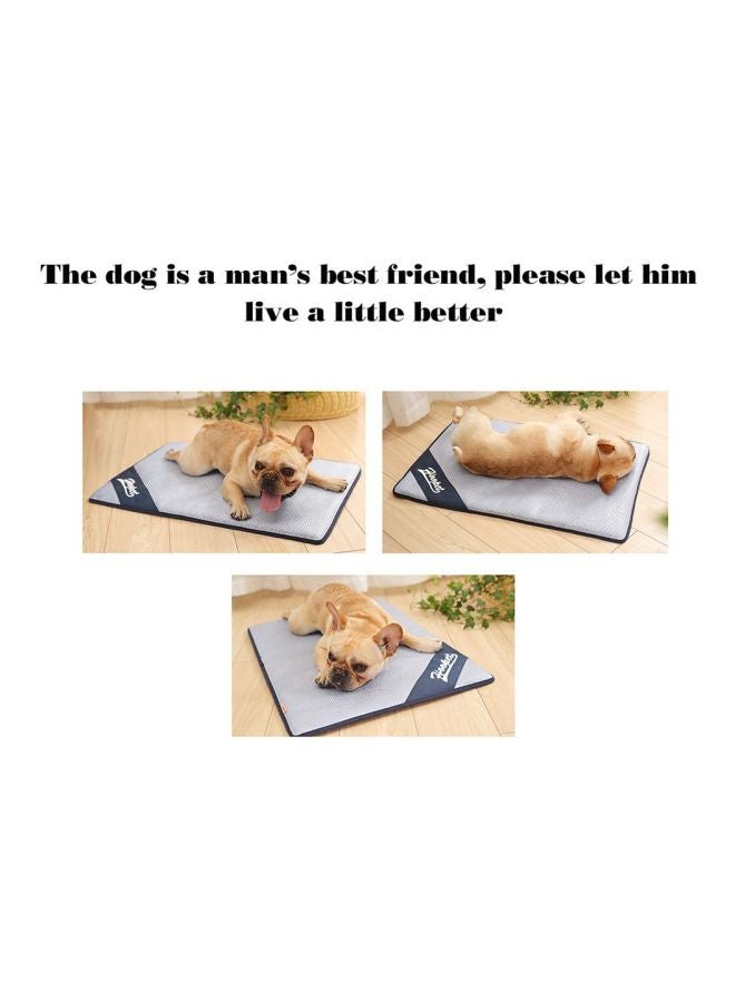 بساط تبريد صيفي للحيوانات الأليفة أزرق S - Image 5