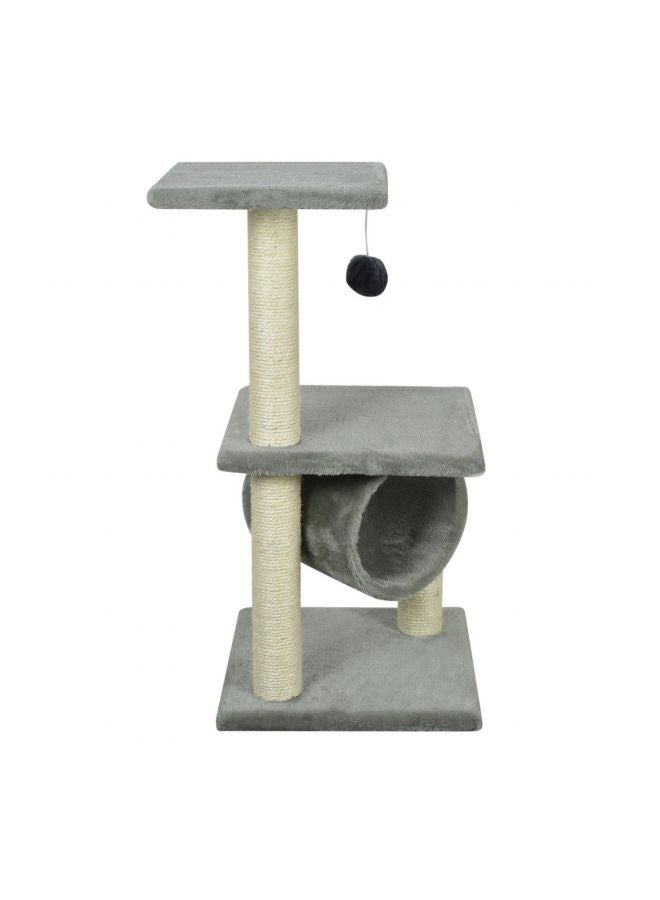 Pet Scratcher Post Grey/White 65cm - Image 2