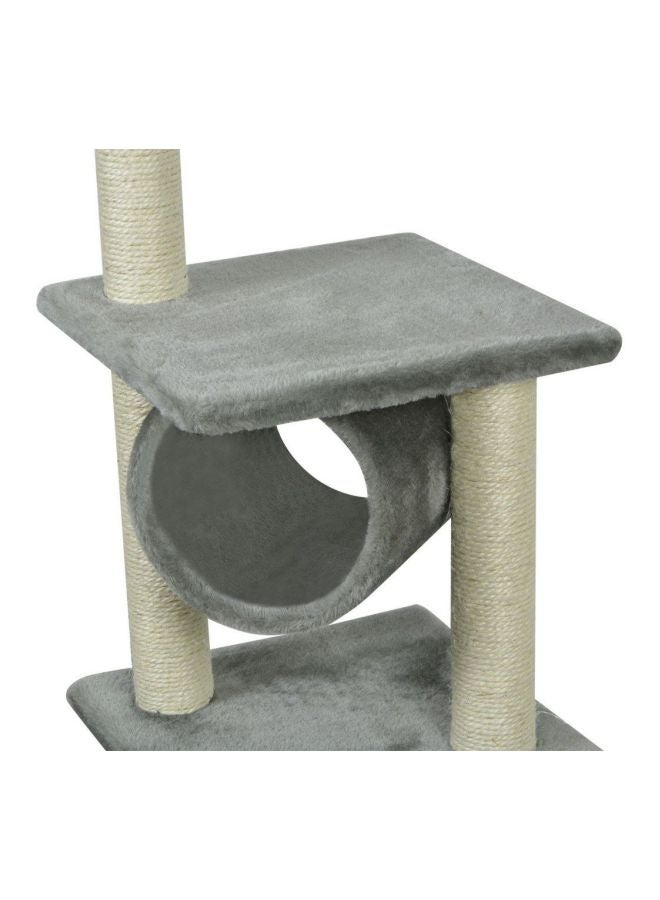 Pet Scratcher Post Grey/White 65cm - Image 4