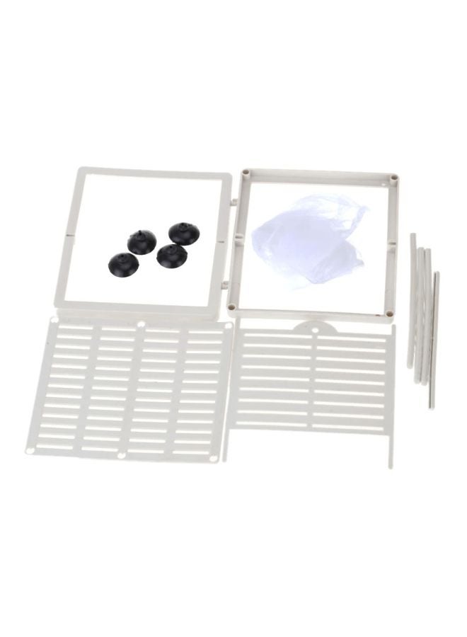 Generic Fish Breeding Incubator Net For Aquarium White XL  - Image 3