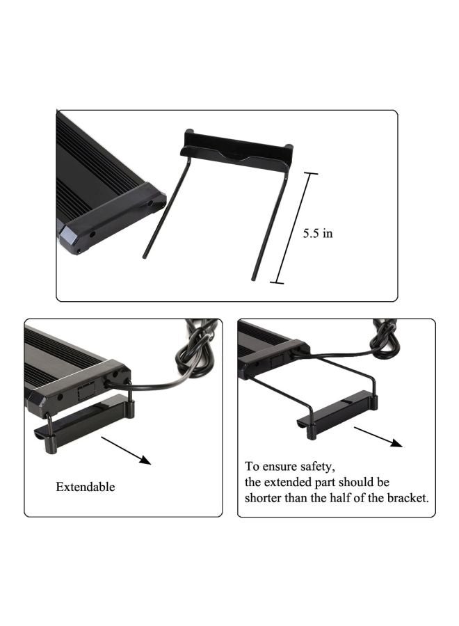 مصباح LED قابل للتعتيم لحوض السمك مع جهاز تحكم عن بعد أخضر / أحمر 46بوصة - Image 4