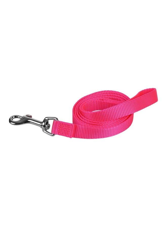 طقم طوق وحزام وزمام قابل للتعديل مكون من 3 قطع. وردي - Image 3