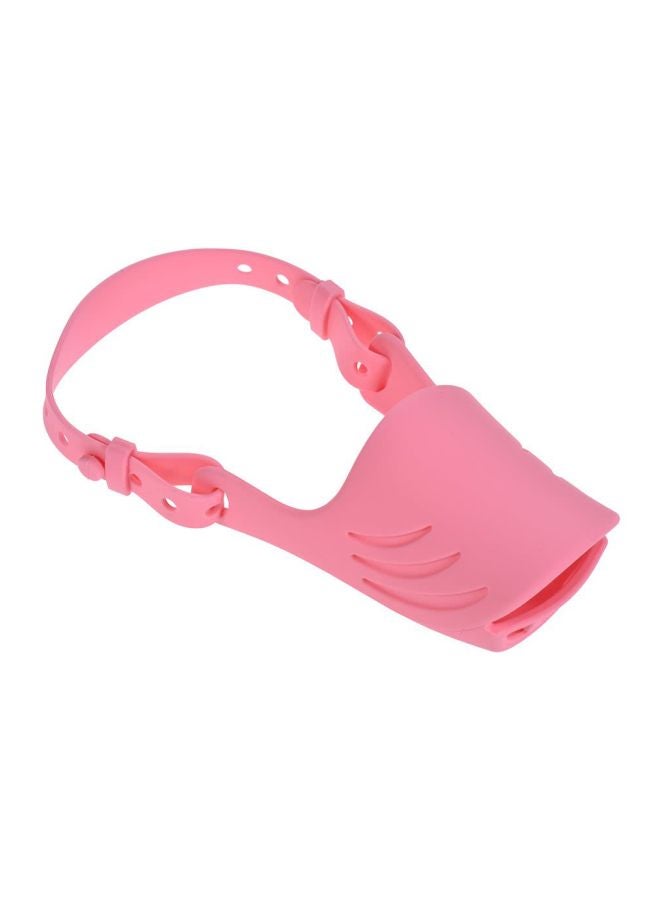 كمامة فم للكلاب. وردي M - Image 1