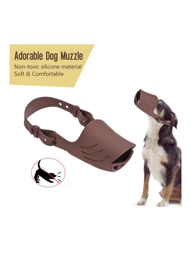 Barking Dog Mouth Muzzle Brown S - Image 2