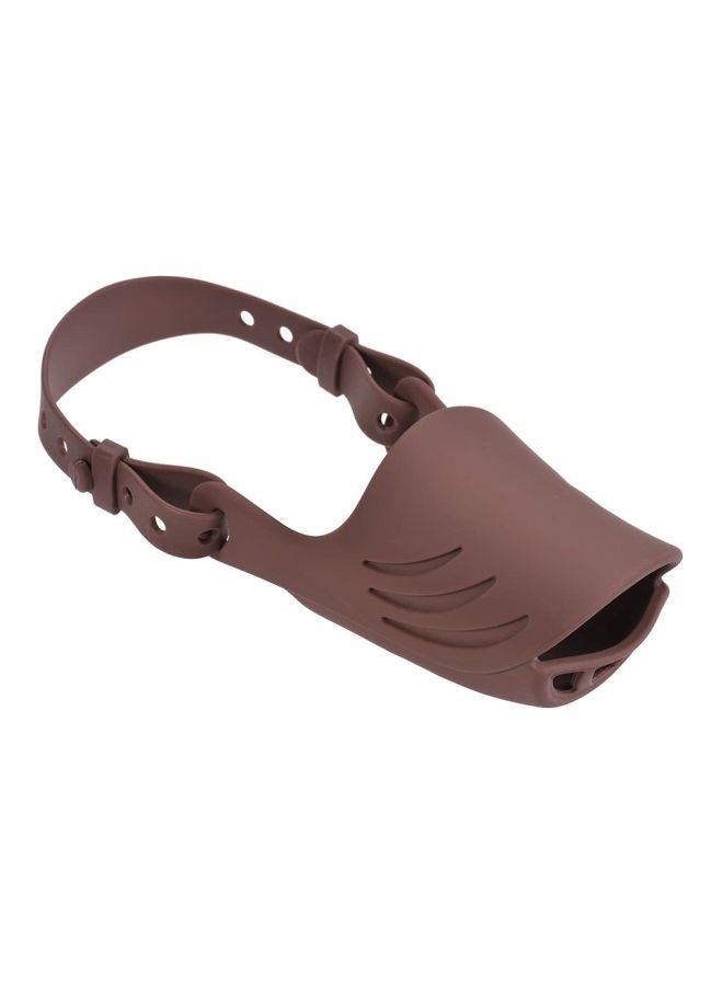 Barking Dog Mouth Muzzle Brown M - Image 1