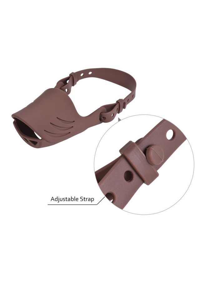 Barking Dog Mouth Muzzle Brown M - Image 3