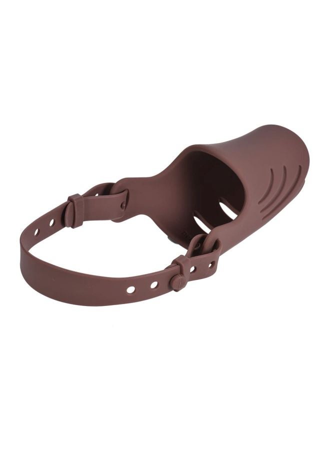 Barking Dog Mouth Muzzle Brown M - Image 4