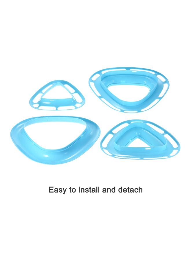 لعبة تفاعلية بثلاثة أذرع مع كرات خدش أزرق/أحمر/أزرق 29x14x19سم - Image 4