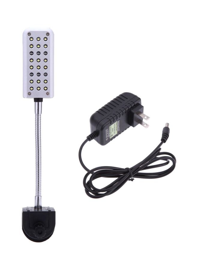 مصباح لحوض السمك أسود/ فضي 16.5سم - Image 1