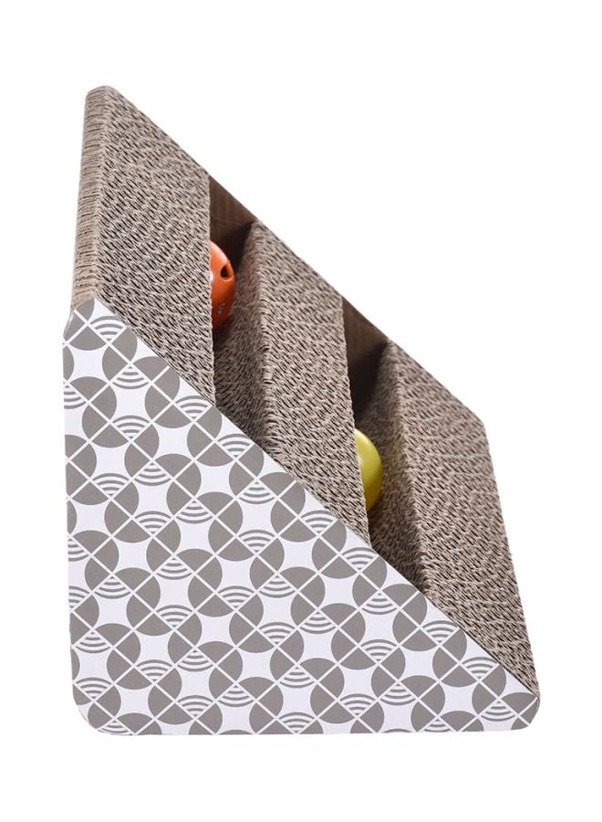 لوح خربشة من الورق المقوى أبيض/بيج - Image 4