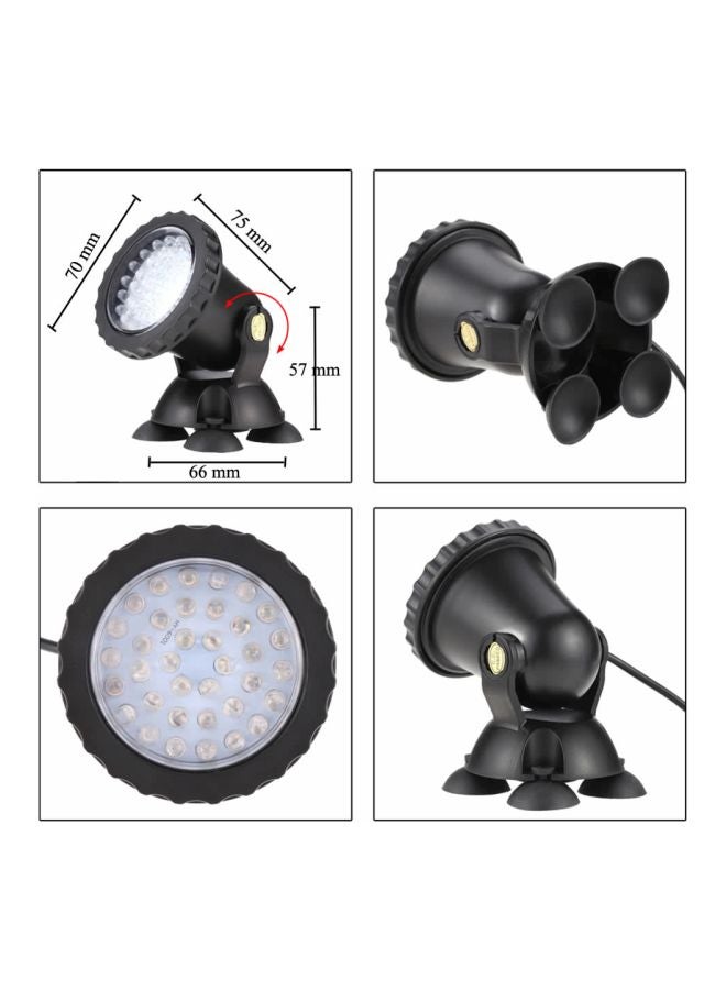 مصباح LED لحوض السمك مع جهاز تحكم عن بعد - قابس بريطاني أزرق/وردي/ أخضر - Image 2
