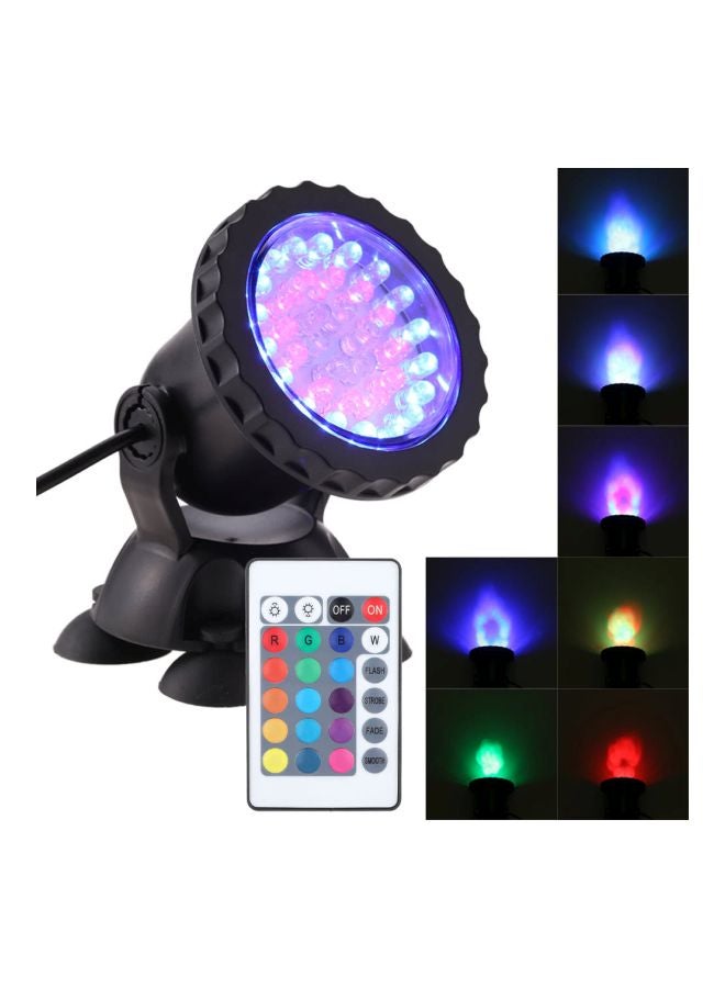 مصباح LED لحوض السمك مع جهاز تحكم عن بعد - قابس بريطاني أزرق/وردي/ أخضر - Image 4