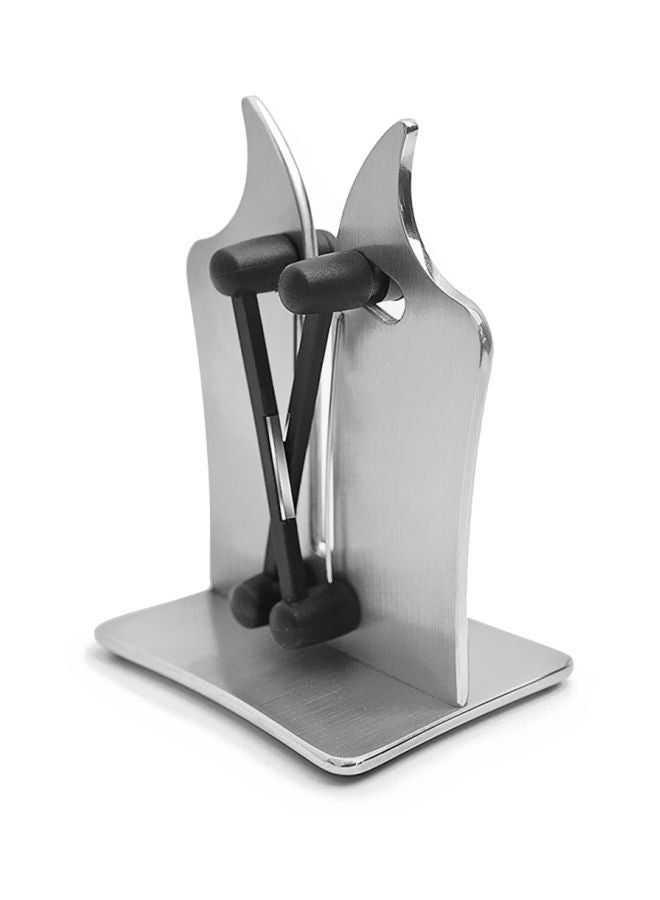 Metal Edge Sharpener Silver/Black 19.0x14.0x9.5cm - Image 2