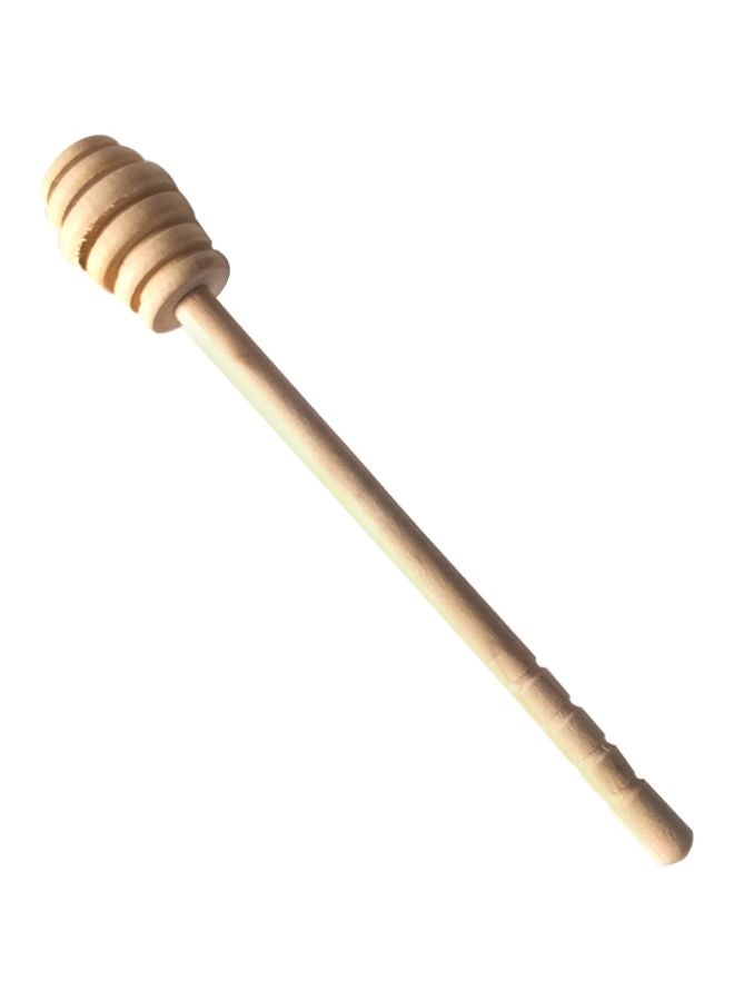 Wooden Honey Dipper Stick Beige  - Image 1