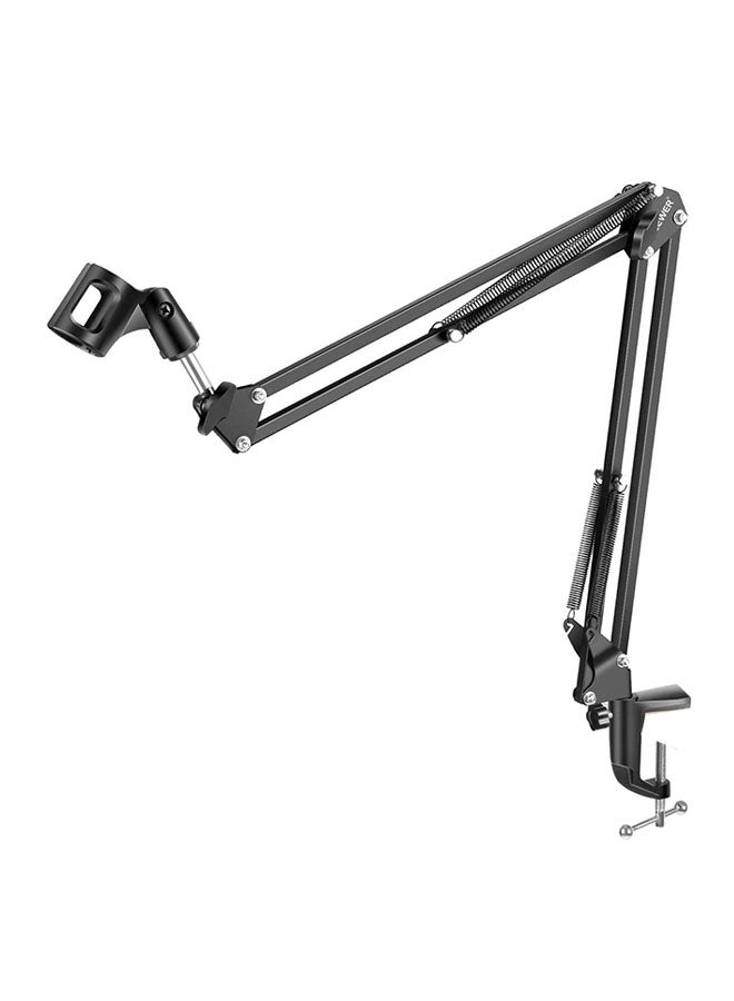 MIKE - Adjustable Microphone Suspension Boom Scissor Arm Stand For Radio Broadcasting - Image 1
