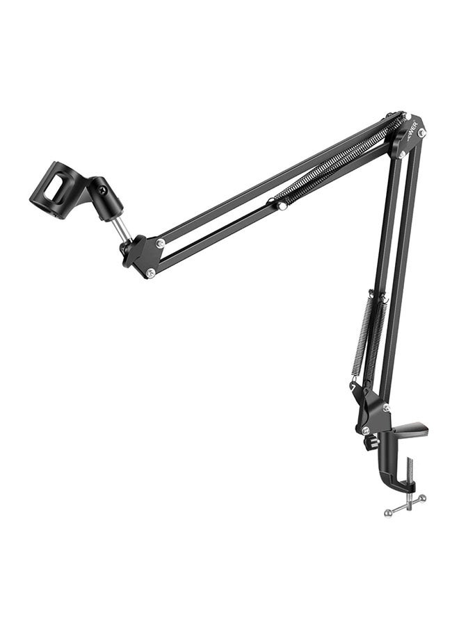 MIKE Adjustable Microphone Suspension Boom Scissor Arm Stand For Radio Broadcasting - Image 1