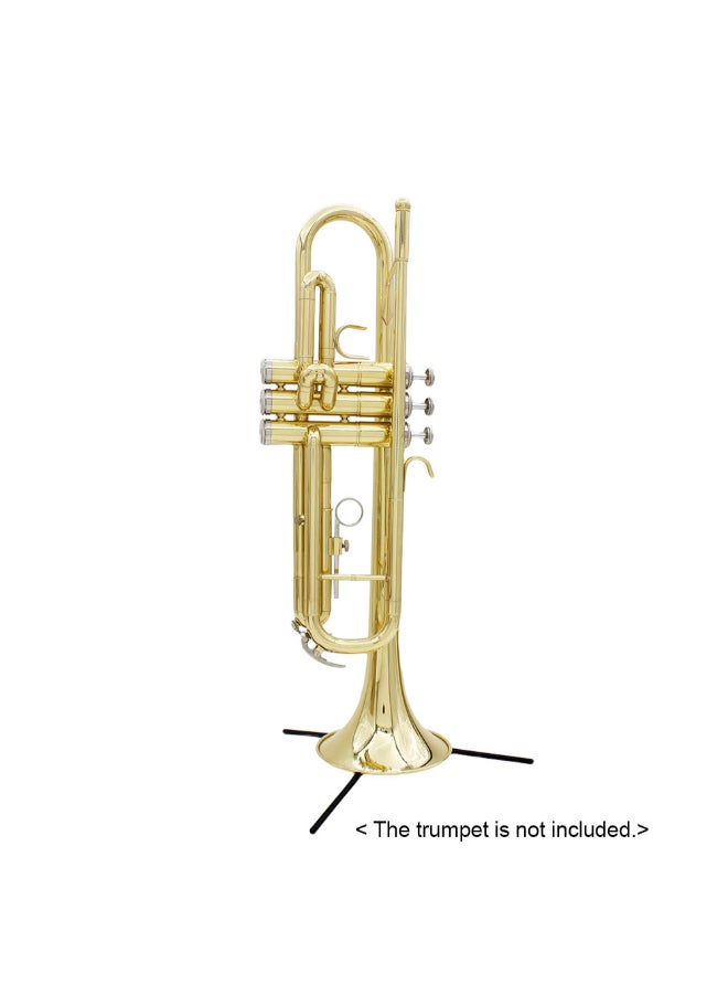 Generic Portable Trumpet Tripod Stand Holder Support With Detachable Metal Leg - Image 2