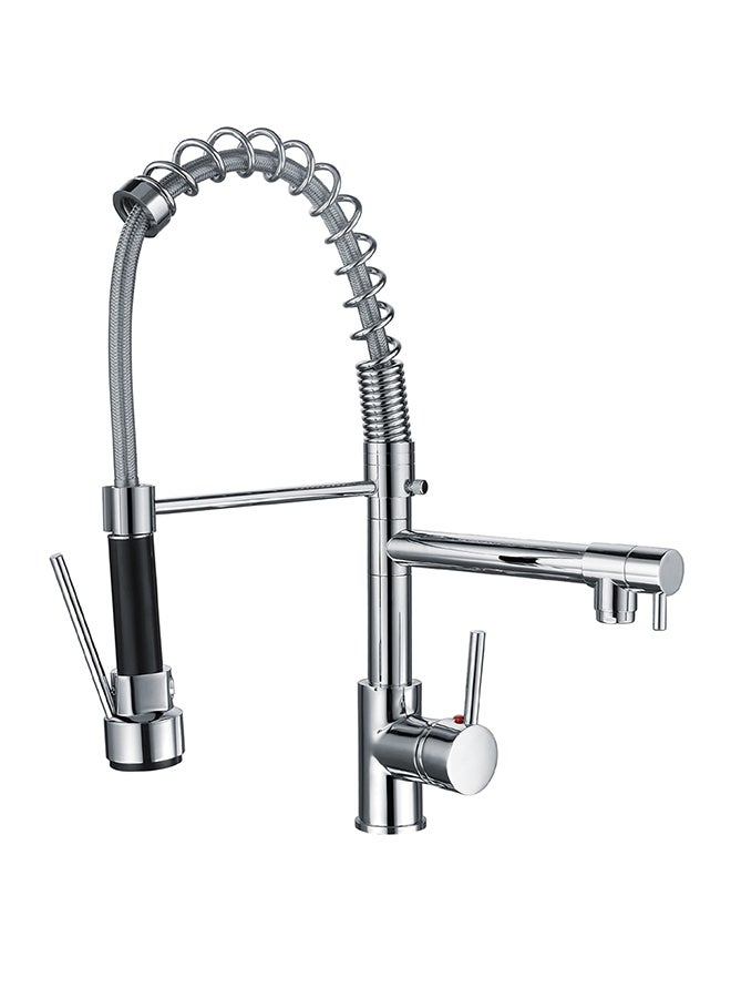 Modern Kitchen Spring Sink Faucets Silver 55 x 6.5 x 30.5cm - Image 1