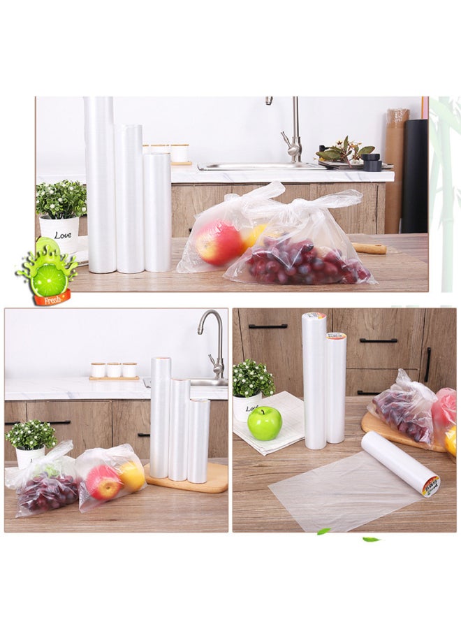 3-Piece Food Storage Wrap Bags Clear 30.5 x 5 x 14.5cm - Image 2