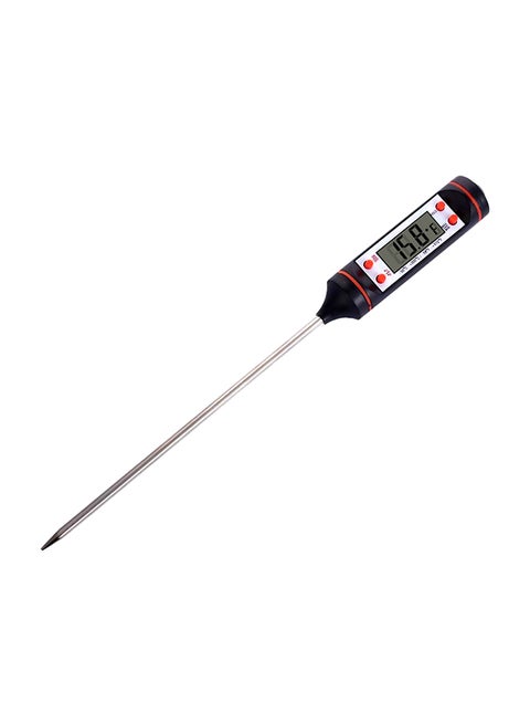 Instant Read Digital Thermometer Black 23 x 2.5 x 2.5cm