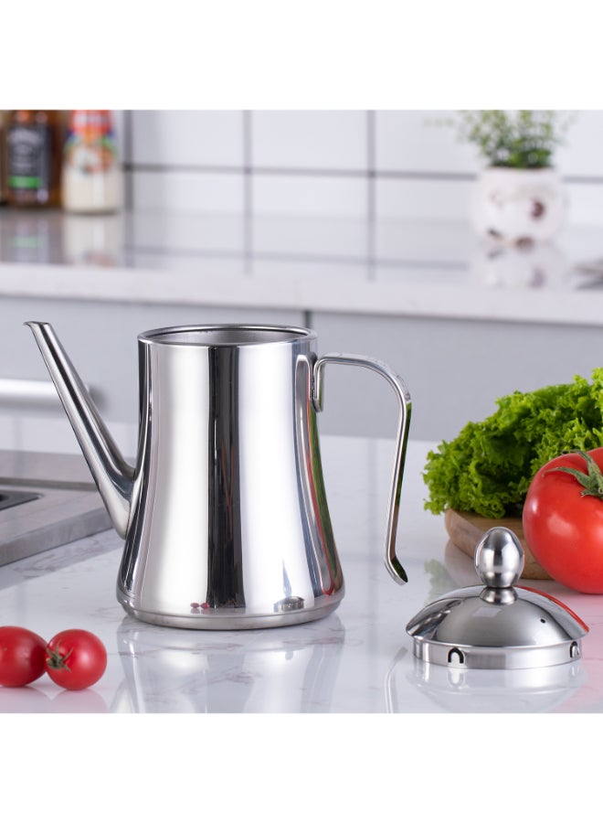 Stainless Steel Water Jug Silver 24 x 12 x 19cm - Image 2