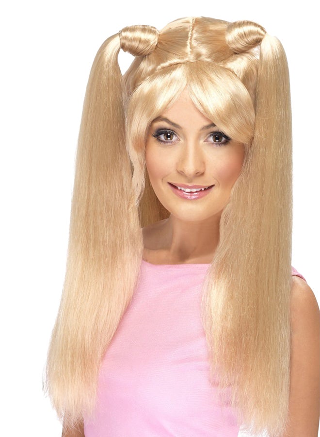 Smiffys 1990's Fancy Dress Baby Power Wig One size - Image 1
