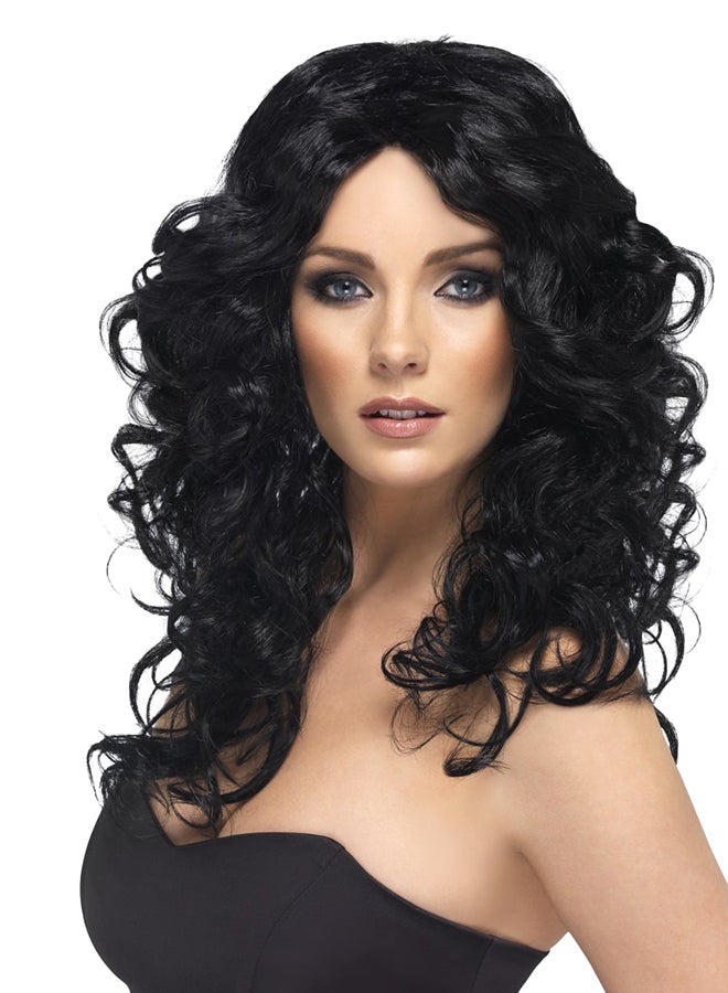 سميفيز شعر مستعار طويل ومجعد ولامع One Size - Image 1