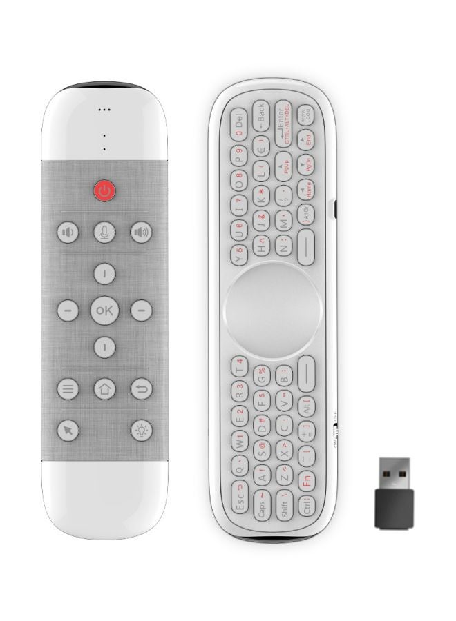 Q40 Air Mouse Voice Controlled Remote Control White - Image 2