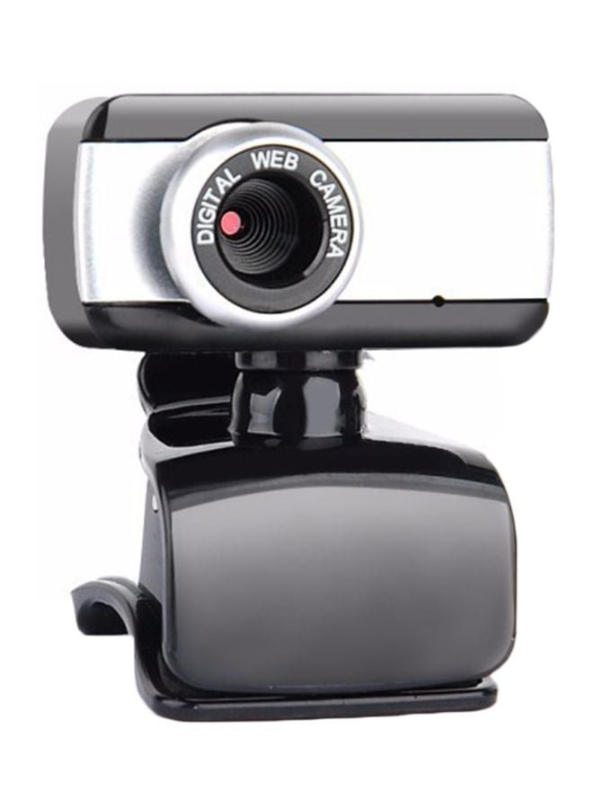 Digital Web Camera With Mic Grey/Silver